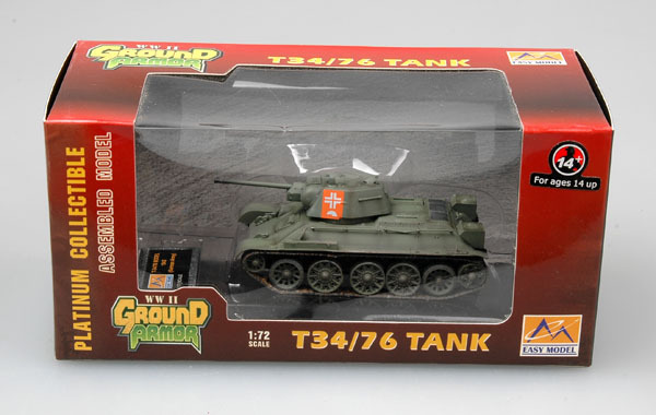 Модель Танк Немецкий Т-34/76 масштаб 1:72