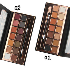 Палетка теней THE NUDES EYESHADOW 7D 14 цветов