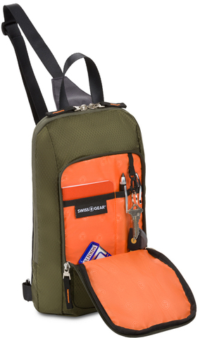 Картинка рюкзак однолямочный Swissgear   - 5