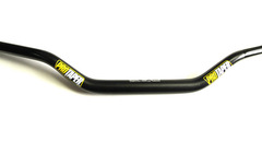 Руль переменного сечения черный R-1