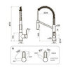 Omoikiri 4994452 MIKAWA 2 PLUS-SB BN Смеситель