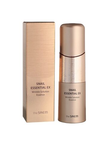 The Saem Snail Essential  Ex Wrinkle Solution Essence Эссенция улиточная антивозрастная