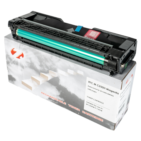 Тонер-картридж 7Q M C250H (408342) для Ricoh M C250FW, P C301W (Пурпурный, 6300 стр.)