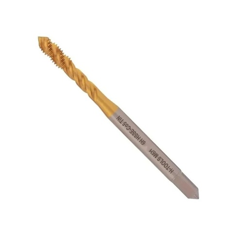 Метчик М 6,0х1,0 (Машинный, винт.) HSSE-TiN 6h C/2-3P R45 150мм a=4,5 H-Tools 32083THT