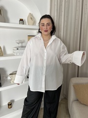 Рубашка базовая белая