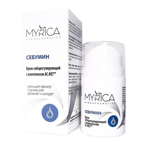 Крем для лица Себорегулирующий Себумин | MYRICA