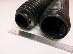 Пыльники вилки 360мм гофры чёрные