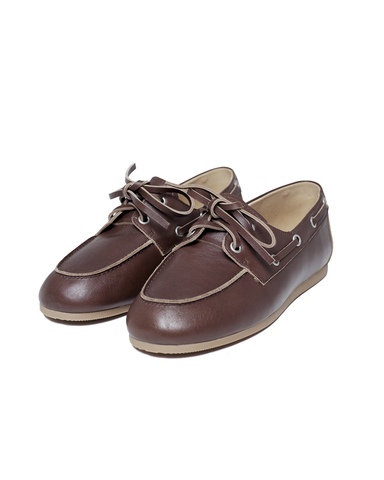 Мокасины из натуральной кожи коричневый