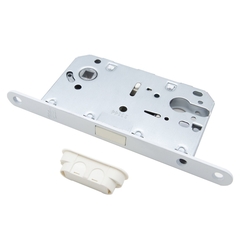 Замок под цилиндр магнитный MC85WH (белый)