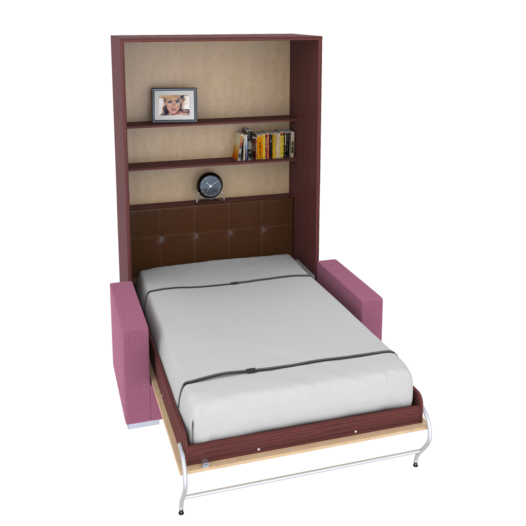 Шкаф-кровать-диван трансформер 3 в 1 Аскона