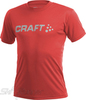 Футболка Craft Active Run Logo Red мужская