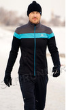 Утеплённая лыжная куртка Nordski Drive Black-Blue