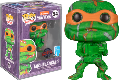 Funko POP! TMNT: Michelangelo (Art Series Exc) (54)