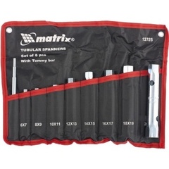 Набор ключей трубчатых торцевых 9 пр Matrix