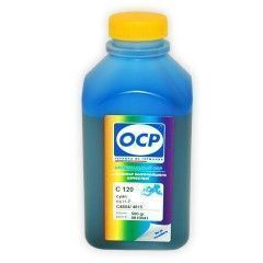 Чернила OCP C120 Cyan для картриджей HP 11/13/12/82, 500 мл