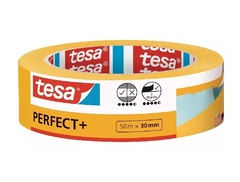 Tesa 56537 Perfect+ Малярная лента для четких краев, оранжевая, 50 м × 30 мм