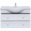 Aquanet 306204 Тумба с раковиной Монте 85 (Yatao) белый матовый (306204)