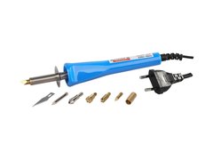 STAYER MAXTerm, 30 Вт, 3 в 1, в наборе: 5 насадок + термонож, прибор для выжигания, пайки и резки (45221)