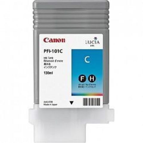 Картридж Canon PFI-101C cyan (голубой) для imagePROGRAF 5100/6100/6200