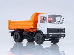 MAZ-5551 dump truck gray-orange 1:43 Our Trucks #25