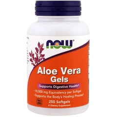 Now Foods, Aloe Vera Gels, 250 мягких желатиновых капсул