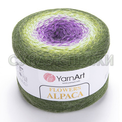 Flowers Alpaca Yarnart 435