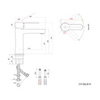 Смеситель Славен для умывальника Коттедж Ф СЛ-ОД-Ф10