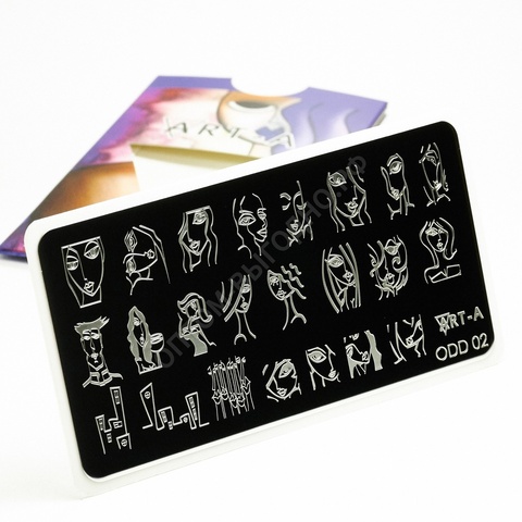 Пластина для стемпинга Art-A Odd 02