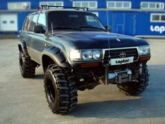 Расширители арок Toyota Land Cruiser 80 (перед- зад 130 мм)