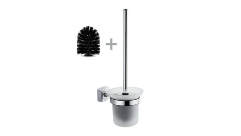 Fixsen KVADRO Ерш для туалета+дополнительная щетка FX-61313A
