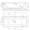 Am.Pm W52A-170-075W-A Inspire V2.0 Ванна акриловая 170х75 A0. шт