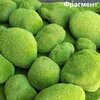 Мох искусственный Дизайн 12 "Камешки", ширина 1м, рулон 1м