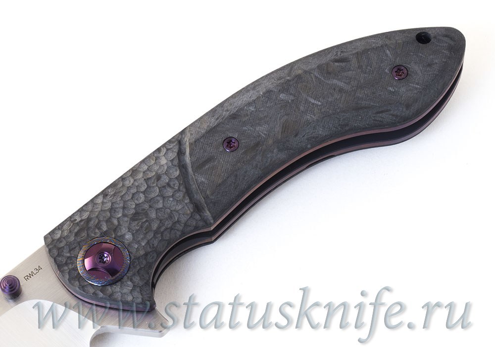 Нож Eric Ochs Orca Titanium Purple accent