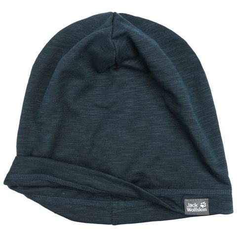 Картинка шапка-бини Jack Wolfskin Travel Beanie Kids night blue - 2