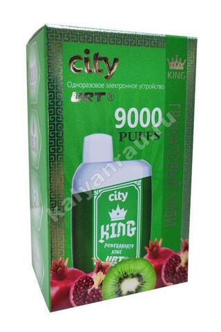 City King Гранат Киви 9000 затяжек