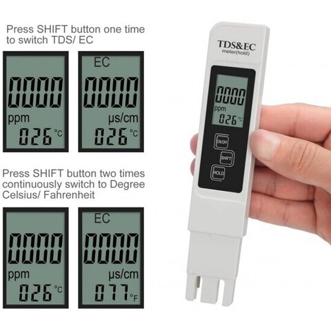 Электронный солемер TDS&EC meter ТДС МЕТР