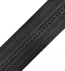 Молния трактор рулонная Т5, чёрный (ПОД ЗАКАЗ)