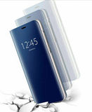 Чехол-книжка Clear View для Samsung Galaxy A20s (Синий)