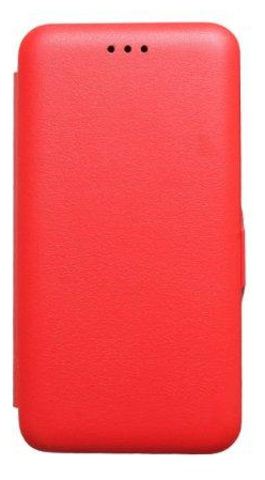 Чехол-книжка из эко-кожи Flip Cover для Huawei Y7 2019 (Красный)