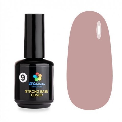 База Bloom Strong жесткая оттенок №9 15 мл