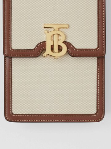 Кожаная сумка Burberry Robin коричневый