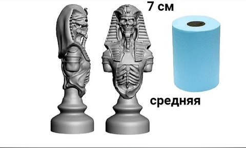 Силиконовый молд Шахматная фигура № 4