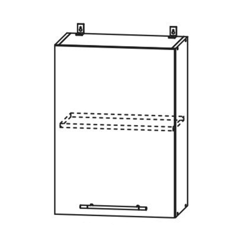 Кухня Страйп Шкаф верхний ШВ 500