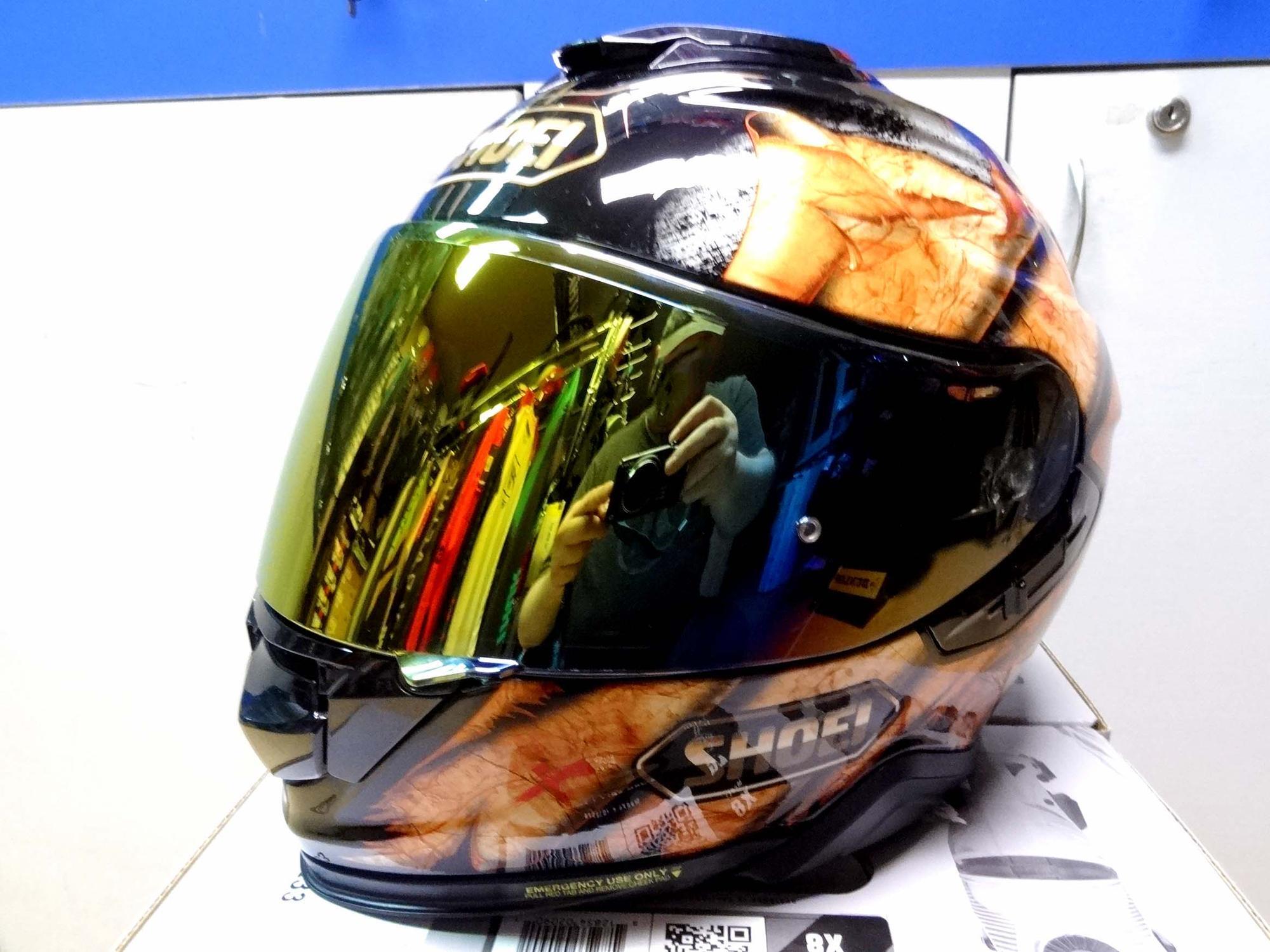 Shoei gt air sales 2 deviation tc9
