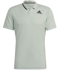 Поло теннисное Adidas US Series Polo - linen green