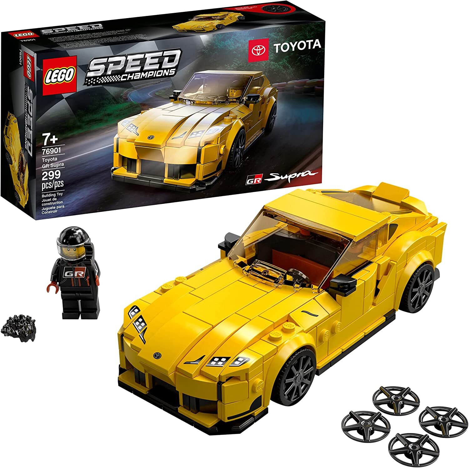Конструктор LEGO Speed Champions 76901 Toyota GR Supra Лего Тойота Супра