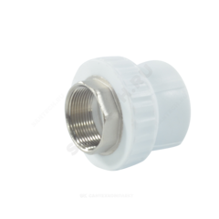 Муфта PP-R комбинированная под ключ белая Дн 90х3" ВР VALFEX 10134090