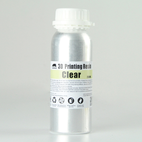 Фотополимер Wanhao, натуральный (250 мл)