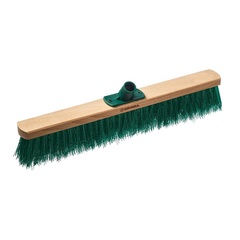 GRINDA EURO буковая колодка 50 см с пластиковым резьбовым держат. для черенка, d 22 мм, щетина 60мм, 5-рядная, без черенка,уличная щетка (39250-500)