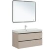 Aquanet 337939 Тумба Вега 2.0 100 2 ящ. цв.бежевый (337939)